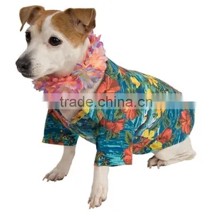 Luau Jacket & Lei Pet Costume thumbnail-1