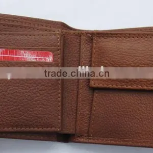 Fashion Black Brown Napa Genuine Leather Purse Wallet Money for Men thumbnail-5