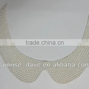 Wholesale New Design Cotton Crochet Evening Dress Collar Patch thumbnail-1