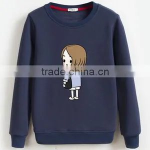 Customized Design Catoon Crewneck Pullover Fleece TC65/35 Cheaper Hoodies/sweatshirt thumbnail-4