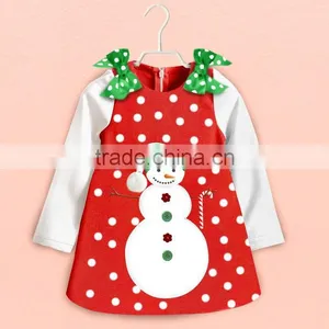 Fashion Cute Kids Cotton Dots 1-6 Years Old Baby Girl Dress SV010060 # thumbnail-2