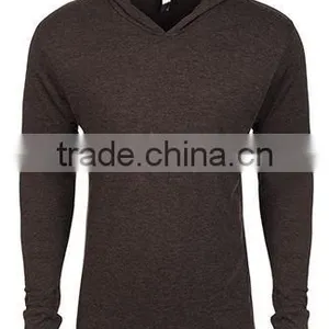 Next Level Apparel Tri-Blend Unisex Hoody - Made of 50% Polyester, 25% Cotton and 25% Rayon Jersey. Comes With Your Logo. thumbnail-5