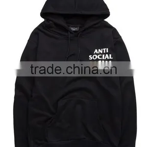 Anti Social Club Autumn Winter Streetwear Cotton Men Brand Clothing Hip Hop Sweatshirt Hoodies Hoody thumbnail-1