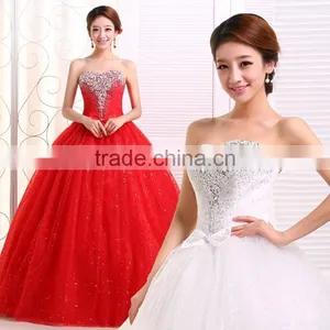 2016 Designer Mermaid Strapless Wedding Dresses thumbnail-1