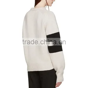 2017 Fashion Casual Street Pullover Women Loose Sweaters thumbnail-3