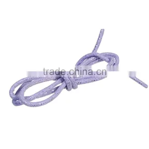 Purple Glitter Round PU Leather Rope for Decorations thumbnail-1
