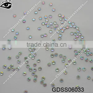 Cheap China Rhinestone Iron on Crystal AB SS16 For Shoes Clothing thumbnail-2