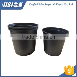 Cheapest Plastic Black Flower Pot for Promotion thumbnail-2