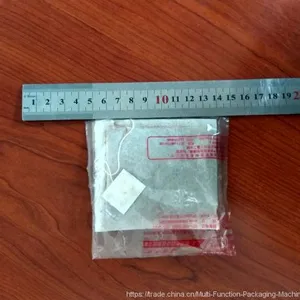 Full Automatic Filter Tea Bag With String and Tag Enveloped Packing Machine thumbnail-5