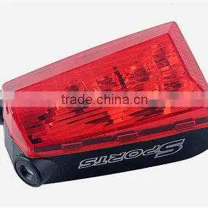Laser Beams Bicycle Laser Tail Light Rechargeable 5 LED thumbnail-3