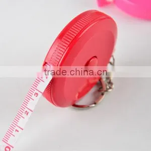 Promotional Cheap Round Customized Measuring Tape With Button thumbnail-3