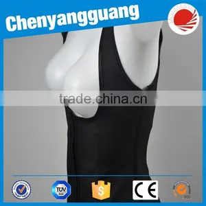 CYG-black Over Bust Trainer Lady Waist Cincher With Strap thumbnail-2