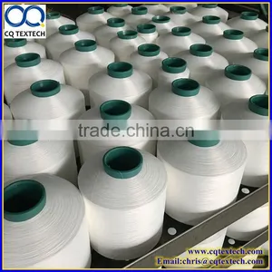 Semi Dull Optical White Polyester FDY for Garment Label thumbnail-1