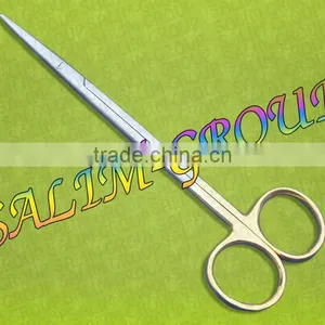 T/C Iris Scissors Curved Surgical ENT Dental Instrument thumbnail-1