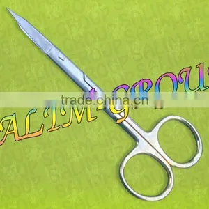 2 T/C GOLDMAN-FOX SCISSORS 5" STRAIGHT & CURVED NEW thumbnail-1