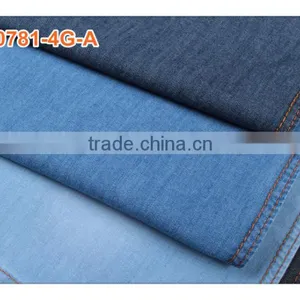 Dark Blue Good Stretch Denim Fabric for Girl Dress thumbnail-2