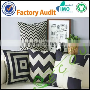 2014 New Design Cotton Linen Sofa Cushion thumbnail-1
