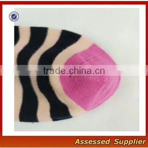 High Quality Custom Colorful Stripes Combed Cotton Dress Business Socks thumbnail-3