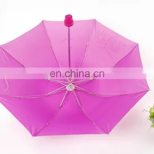 Eco-friendly Rose Handle Bottle Umbrella thumbnail-2