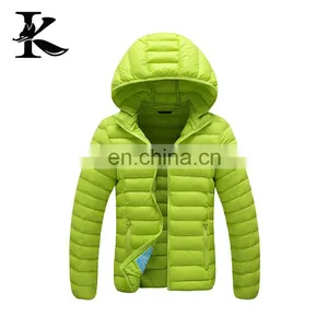 Colorful Windproof Nylon Padded Winter Jackets Coat thumbnail-1