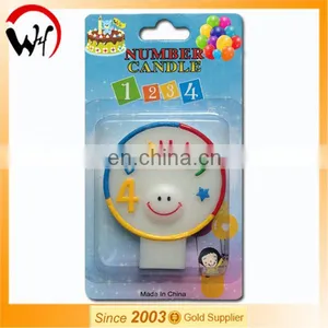 Baby Shower Craft Number Candle Wholesale thumbnail-1