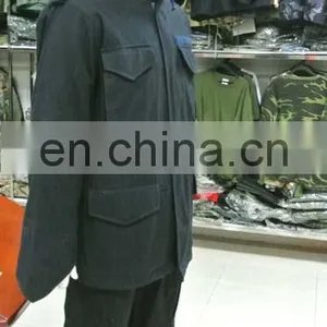 2017 Newest Fashion Black Men M65 Winter Jacket for Army thumbnail-4