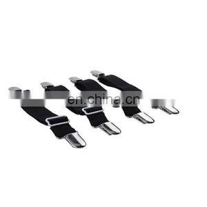Wholesale Adjustable Heavy Duty Bed Sheet Holders Suspenders(4 Pack) thumbnail-5