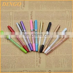 Manufacture Wholesales High Quality Custom Logo Metal Ball Pen Advertising Promotional Crystal Pen thumbnail-2
