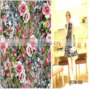Knitted Polyester Double Colors Jacquard Dress Fabric Manufacturers thumbnail-1