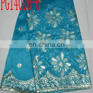 2015 Hot-sale African Lace Fabric(PG14026-1)high Quality/best Price/in Stock/popular/fashion/prompt Delivery thumbnail-5