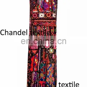 Banjara Old Yoga Mat Bag Banjara Vintage Patch Work Leather Strap Hand Embroidered Hand Made Ethnic Hand Embroidered Vintage thumbnail-1