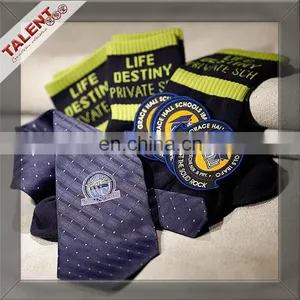 Modern Design Woven Logo Labels Tags Uniform Badge Best Quality thumbnail-3