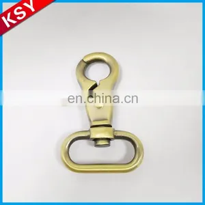 Fashionable Factory Promotion Price Push Gate Snap Hook Clip Swivel For Handbags thumbnail-2