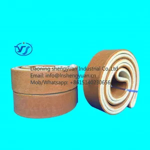 Customized Endless Transfer Belt Needle Punched PBO+KEVLAR Ultra High Temperature Resistant Aluminum Profile Use Felt Belt thumbnail-1