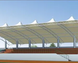 Light Weight Flexible Structure Rust-proof Canopy Membrane thumbnail-1