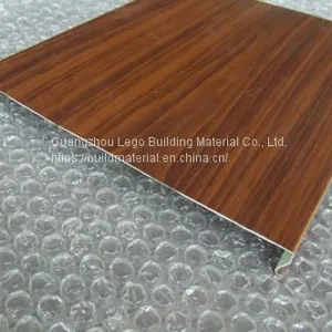 High Side Windproof Aluminum Buckle Ceiling Clubhouse Oak Grain thumbnail-3