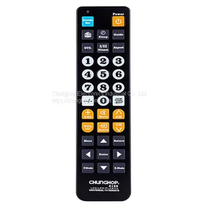 2128 Universal LCD LED PLASMA TV Remote Control Big Keys thumbnail-1