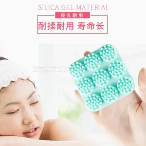 Soft Silicone Bath Shower Massage Body Cleaning Wash Shampoo Brush thumbnail-5