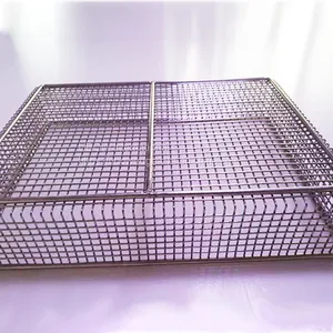 Stainless Steel Electric Welding Medical Disinfection Basket thumbnail-4