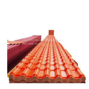 Factory 3mm Synthetic Resin Roof Tile 1050mm Wide ASA Coated Waterproof PVC Corrugated Roof Tiles thumbnail-5