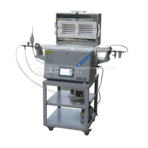 NBD Lab Dual Temperature Zone Tube Furnace 1200C Tube Furnace thumbnail-2