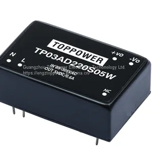 3W, 5W 3KVAC Isolation Wide Input AC/DC Converters thumbnail-1