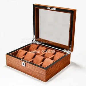 Factory Multi-digit Watch Box Wooden Watch Storage Box Window Display Box 6-digit 12-digit 18-digit Watch Box thumbnail-1