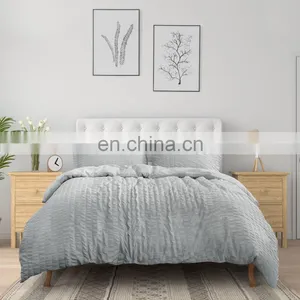 Soft Durable Washed Microfiber Fade Resistant Girl Duvet Cover Set With Zipper thumbnail-1