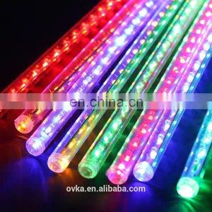 LED Meteor Shower Rain Lights Waterproof Led Meteor Shower Light for Christmas Tree or Home Decoration thumbnail-4