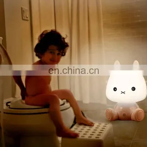 Modern Cute Baby Bedroom Lamps Cartoon Pets Night Light Led Bulbs Gift Bedside Decor for Kids thumbnail-4