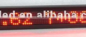 Taxi/bus Semi- Outdoor P7.62 Led Display Sign thumbnail-1