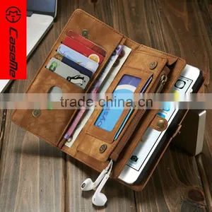 [CASEME] For IPhone 6 PU Leather Wallet Case, For IPhone 6 Wallet Phone Case,Mobile Phone Case Multiple Card Holder Wallet thumbnail-2