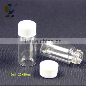 10ml Transparent Mini Reagent Glass Bottle thumbnail-1