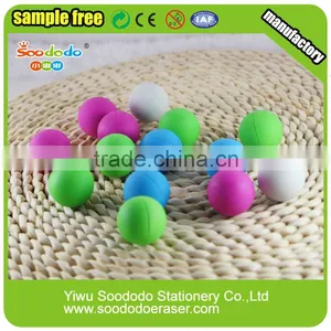 Ball Novelty Eraser ,scented Pencil Eraser thumbnail-1